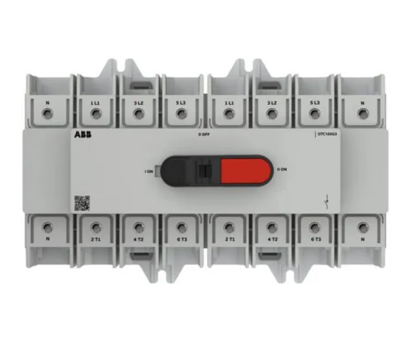 Vaihtokytkin ABB OT Plus 4-napainen 4-NAP. UL/CSA I-O-II 32A 600V