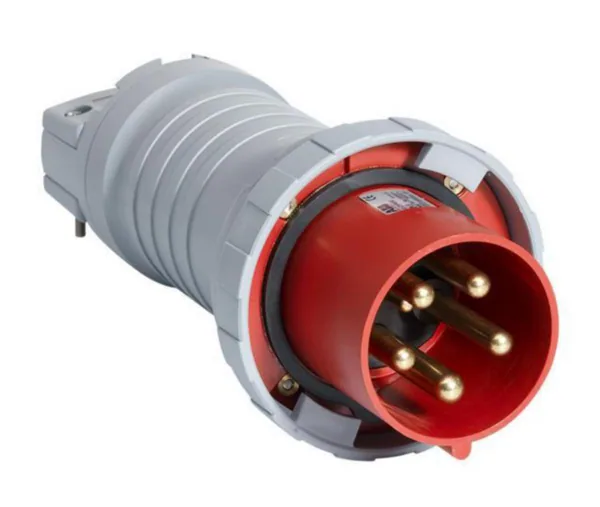 Voimapistotulppa Amphenol Tough & Safe 6H, 63A, IP67/IP69, 3P+E