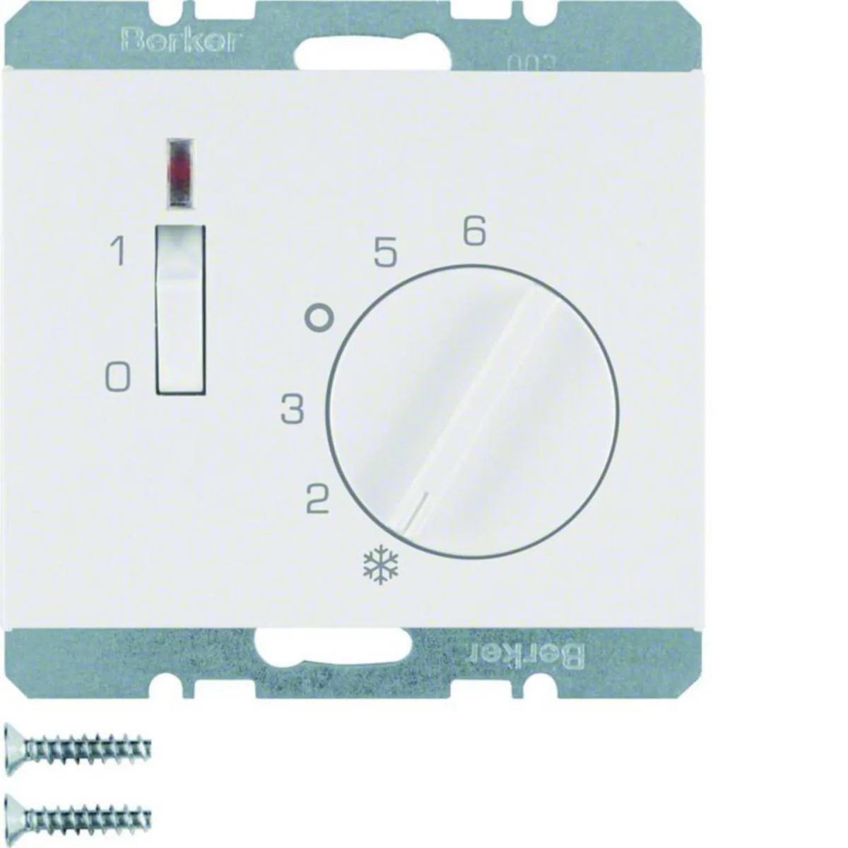 Huonetermostaatti Hager K.1 5/30 1A 10A 24V KYT/MV VAL – valkoinen