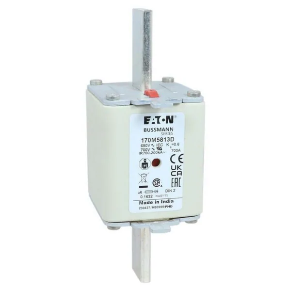 Kahvasulake Bussmann erikoisnopea kahva 2 170M5813D 690V 700A