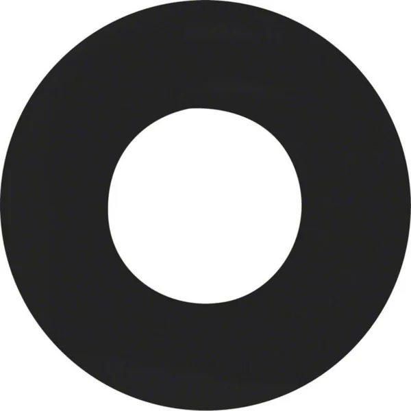 Keskiölevy Hager R.1 signall. sl E10/Ø27.2 black