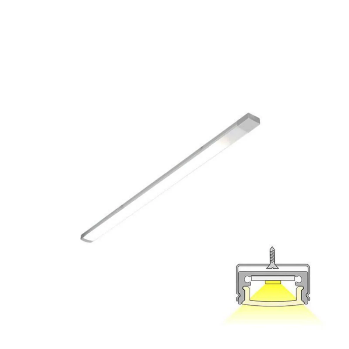 Kohdevalaisin Limente Profil Lux-IR 25 IR-DIM 4000K 4W – 3800-4200