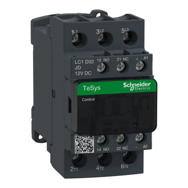 Kontaktori Schneider Electric TeSys LC1D32JD 32A 3S 1S+1A 12V DC