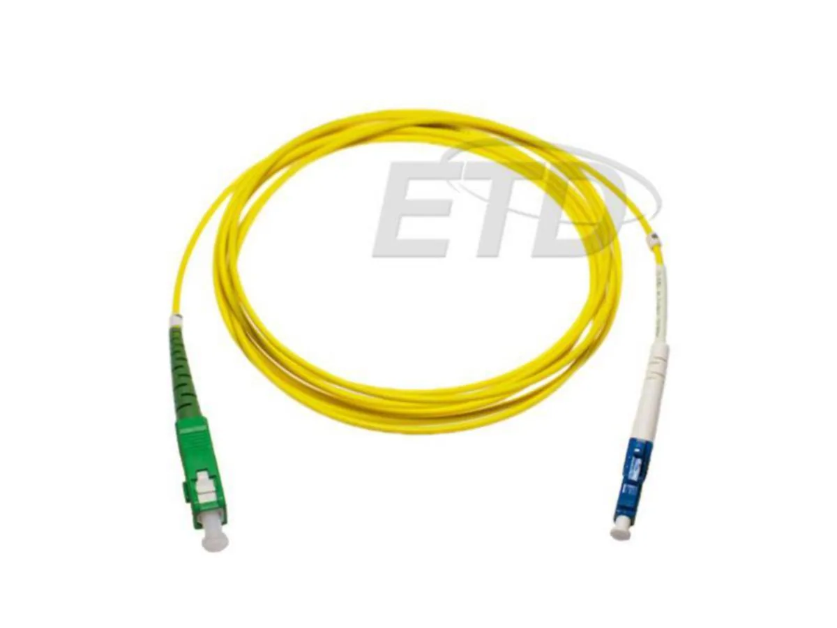 Kytkentäkaapeli-kuitu ETD SC/APC - LC/UPC SM 5 M SPX