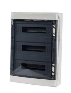 Moduulikotelo pinta ABS Garo - MODUULIKOTELO PINTA ABS GARO NUPT 3-54 LÄPINÄK OVI, IP65