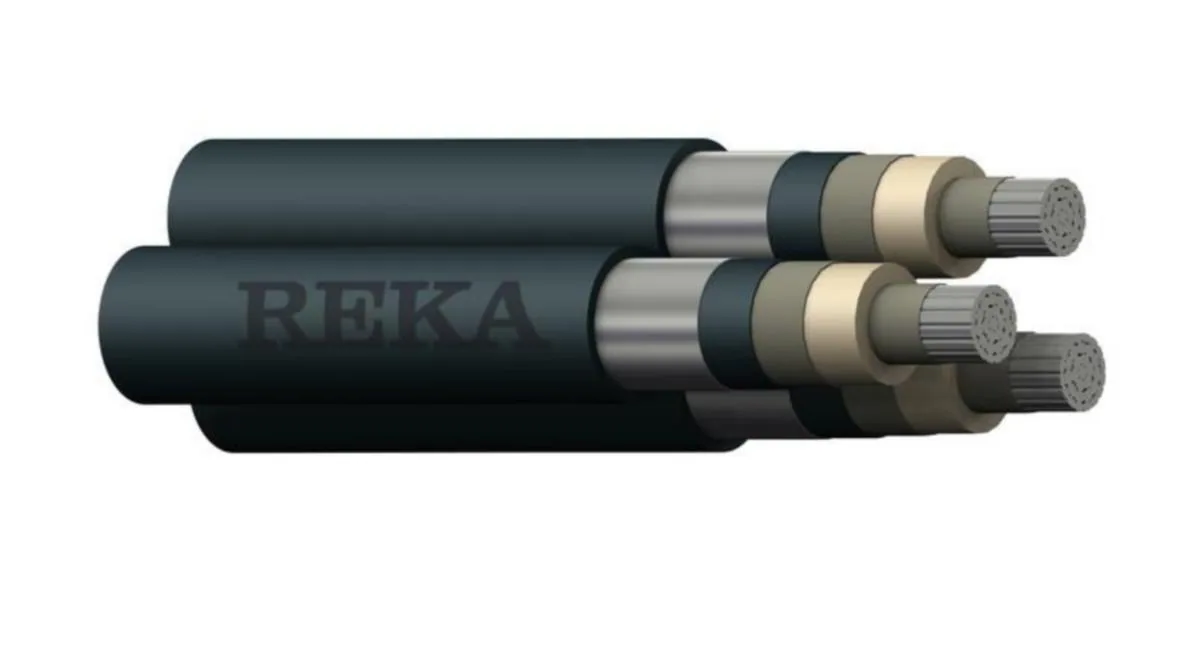 Alumiinivoimakaapeli Reka AHXAMK-W - ALUMIINIVOIMAKAAPELI REKA AHXAMK-W 12/20kV 3x300+70 K500