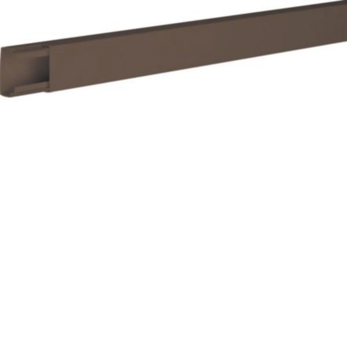 Asennuskanava Hager Tehalit.LF ruskea - ASENNUSKANAVA TEHALIT.LF LF200350 PVC 20x33x2000 RUS