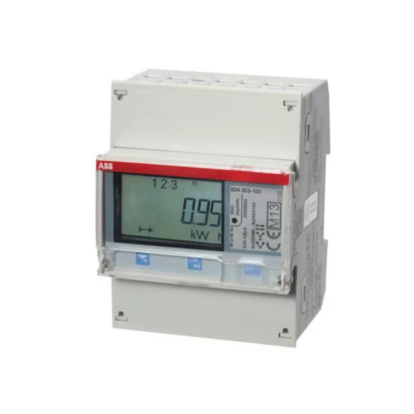 Energiamittari ABB EQ 3-VAIHE, 6A 400VAC, 1-4 TARIFF