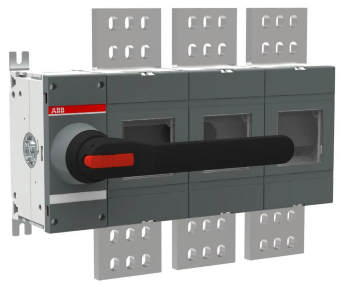 Kuormankytkin vääntö ABB 3-napainen AC-22A 3-NAP. 2500A 690V – musta