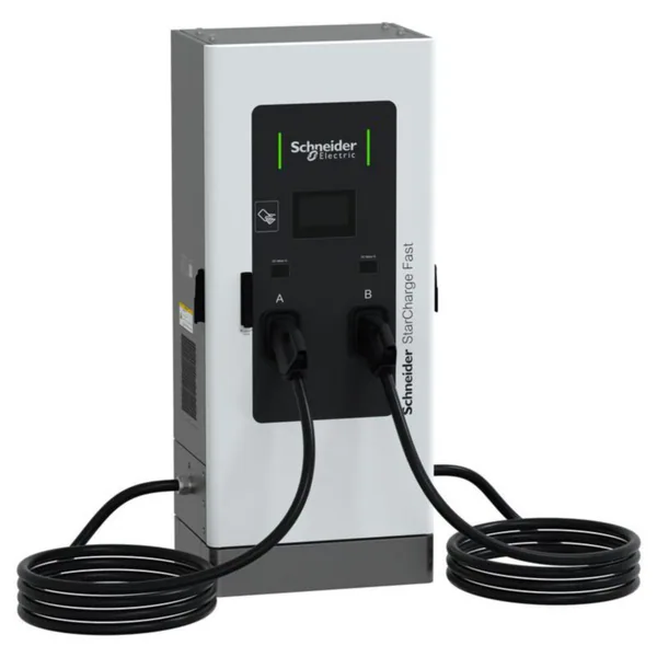 Latausasema teholataus Schneider Electric Charge 60KW 60 KW DC, 2X CCS2, 7,5M