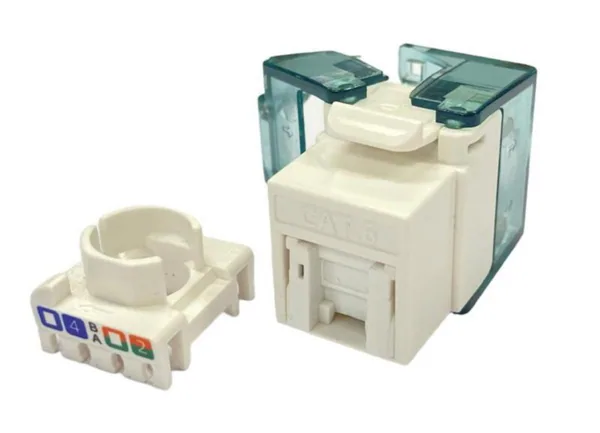 Liitin-CAT6 UTP LA-CAT Työkaluton RJ45 KEYSTONE LIITIN CAT6