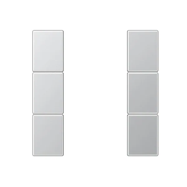 Painike KNX Ensto Jung F50 VIVUT 6 VIPUA. ALUMIINI