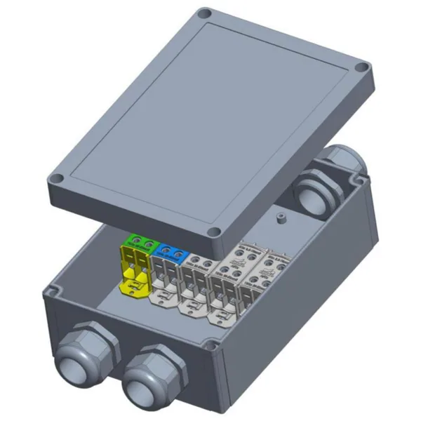 Riviliitinkotelo PC Katko KLM 2X50 2.5 - 50 (AL/CU
