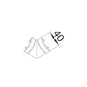 Tasokulma Hager Tehalit.EK - TASOKULMA TEHALIT.SL EK40040 HF EK40X40 LVA