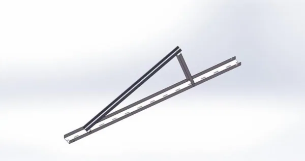 Kattoteline/Asennuskolmio Solarclick ASENNUSTARVIKE TASAKATTO ASENNUSKOLMIO 25