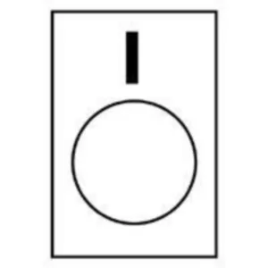 Kilvenpidin Schneider Electric Harmony - PAINIKE/MERKKIVA.KILPI HARMONY ZB2BY4980 START