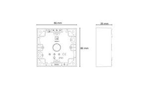 Pintakehys SG Install pinta-asennus - PINTAKEHYS INSTALL 1OS/IP21 35/86MM VAL