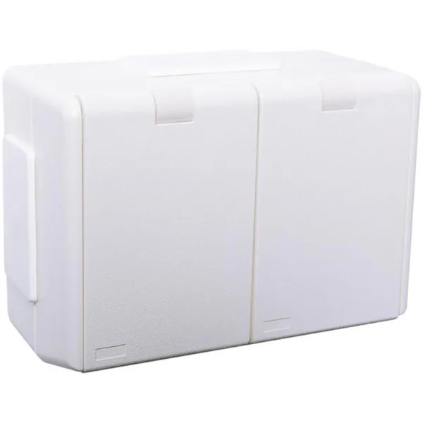 Pistorasia ELKO RS Nordic maadoitettu IP44 2S/16A/250V/IP44 PPR VAL