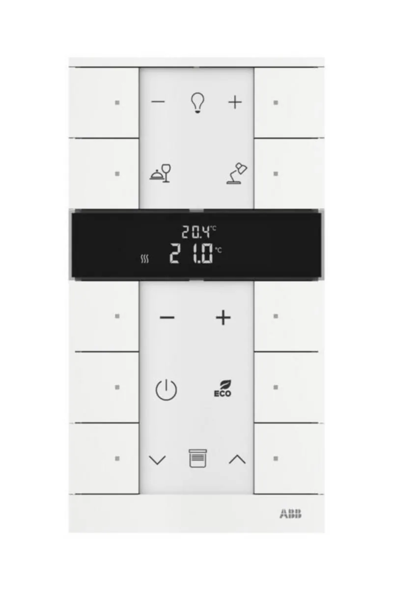 Huonetermostaatti ABB-free@home - HUONETERMOSTAATTI ABB FREEHOME 10-OS T MVAL