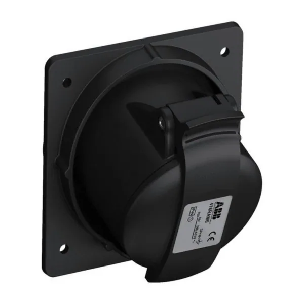 Kojepistorasia Amphenol Easy & Safe Black 6H, 16A, IP44, 3P+N+E