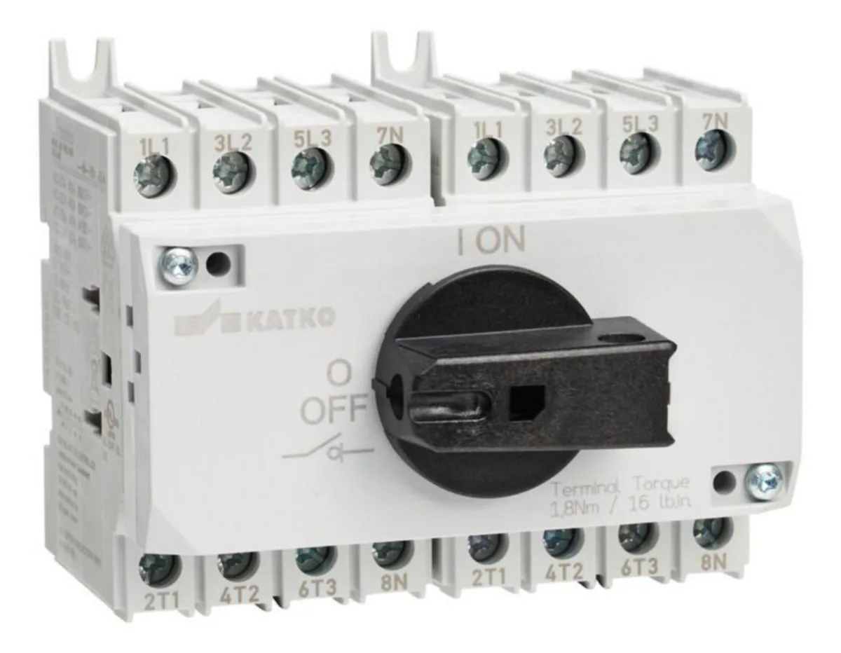 Kuormankytkin vääntö Katko LoadSafe KU 16-40A 8X16A 400V 7,5KW
