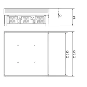 Lattiarasia Hager Electraplan.VE-EE Q12 RST - LATTIARASIA ELECTRAPLAN.VE-EE Q12 RST 243X243 UMPI 15MM 20KN