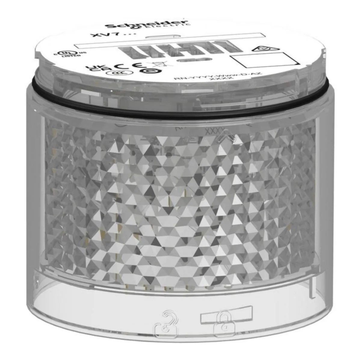 Merkkivalo Schneider Electric Harmony XBV7 VILKKUVA VALKOINEN LINSSI – muu