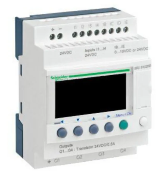 Ohjelmoitava rele Schneider Electric Zelio SR 12 I-O ST 24 VDC