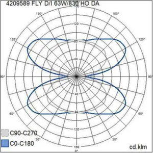 Toimistovalaisin ripustus Airam Fly - RIPUSTUSVALAISIN AIRAM FLY D/I 58W/830 HO DA