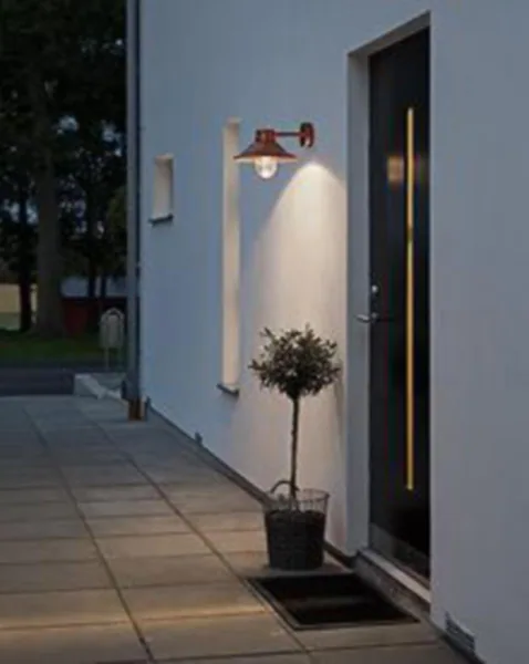 Seinävalaisin ulko Konstsmide Vega 412-900 IP54 8W KU