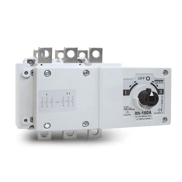 Vaihtokytkin Telergon S5000 160A-200A S5F02003PS0 3X200A 1000V 7KA