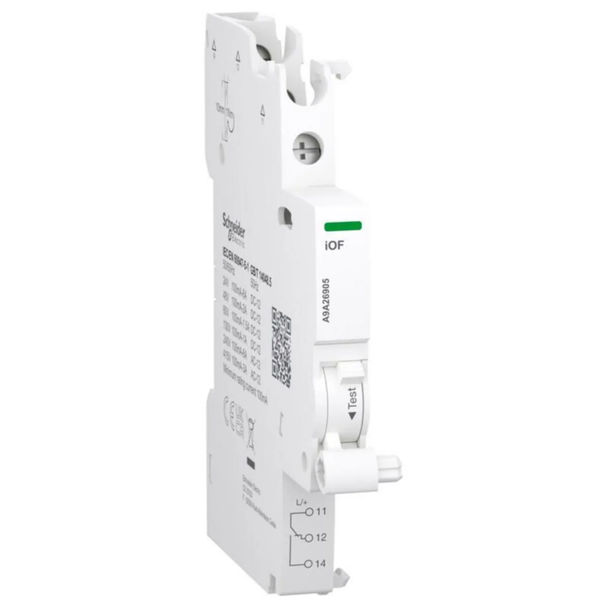 Apukosketin Schneider Electric Acti 9 ACTI9 IOF APUKOSK 100MA6A DT