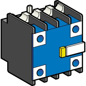 Apukosketinlohko Schneider Electric TeSys - APUKOSKETIN TESYS LA1DZ40, PÄÄLLE 2S IP54+2S