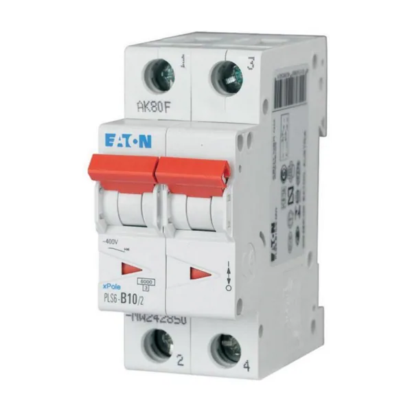 Johdonsuojakatkaisija Eaton Xpole PLS6-B10/2-MW