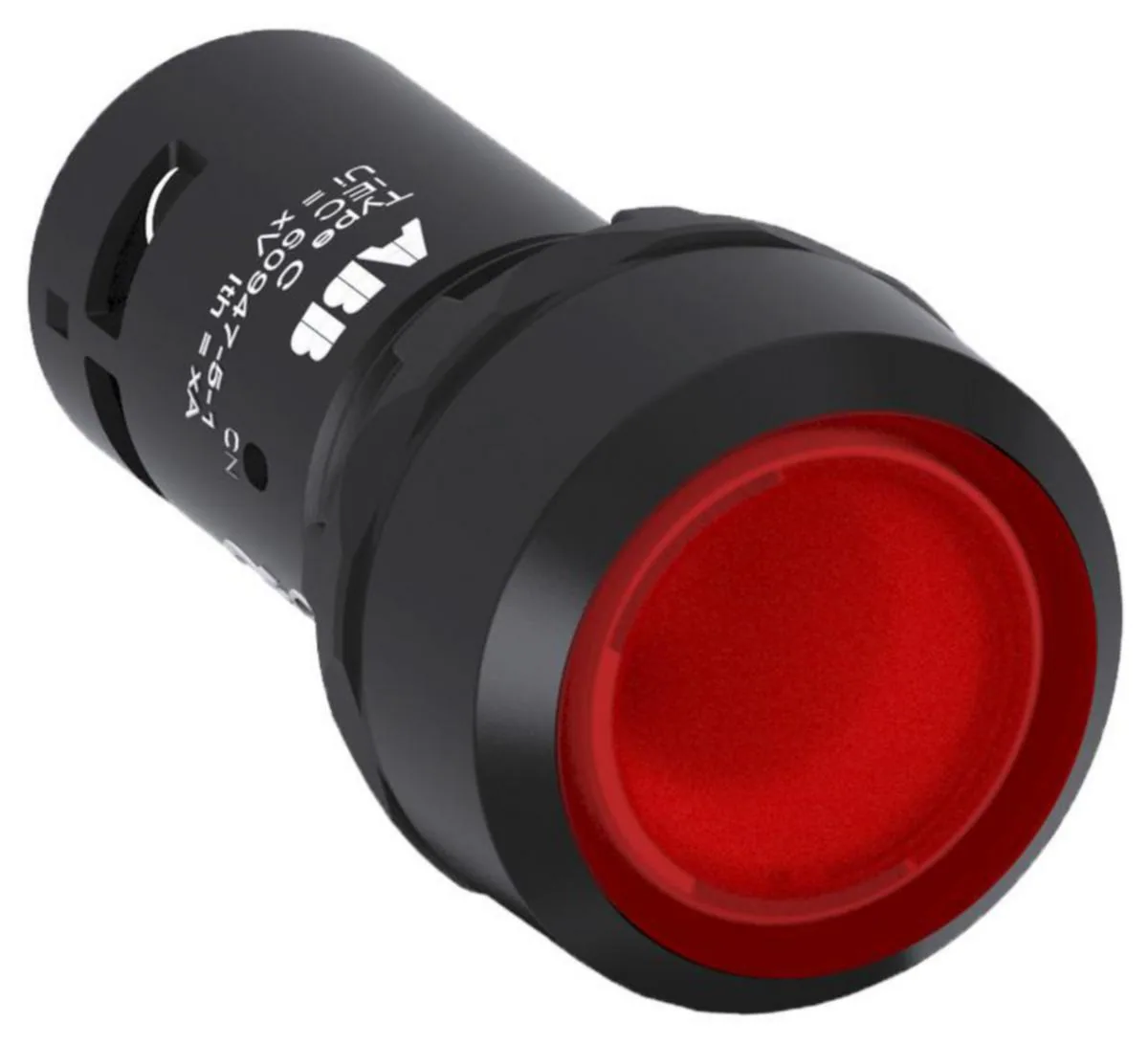 Tasovalopainike ABB Compact PUNAINEN, PALAUTUMATON, 1NC