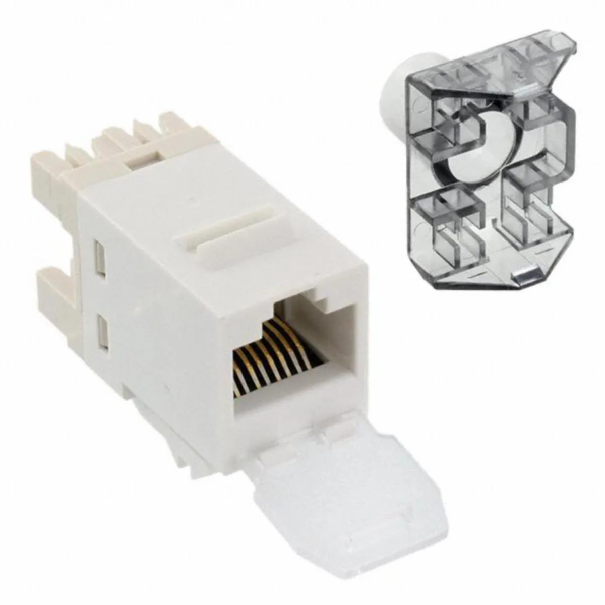 Liitinyksikkö Netconnect Cat6 UTP - LIITINYKSIKKÖ UTP CAT6 NETCONNECT SL VAL. PÖLYLUUKKU