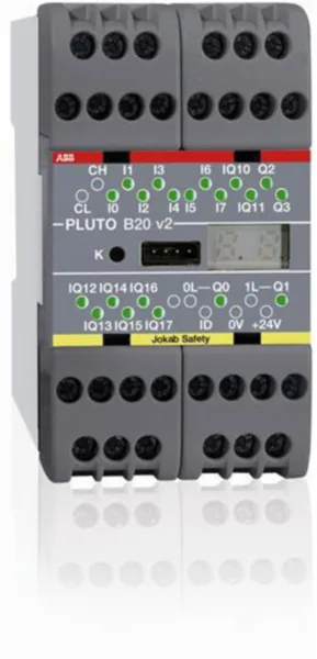 Logiikkamoduuli ABB Jokab Safety Pluto B20 V2 TURVALOGIIKKA