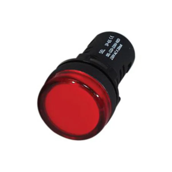 Merkkivalo Led Delexi 230VAC Perel, LEDINDIKAATTORI 230V PUNAINEN