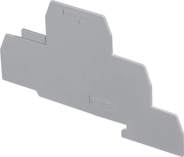 Päätylevy TE / ABB Entrelec -liittimet 1MM, D4/60