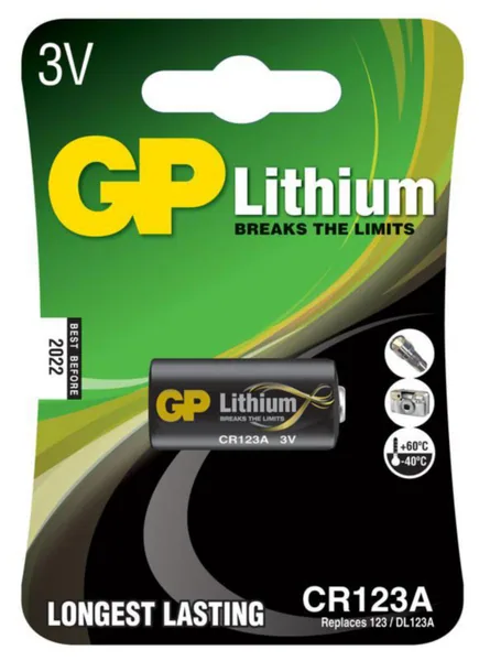 Paristo lithium GP CR 123A-U1 / 123A