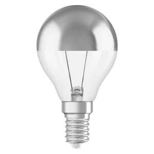 Pienkupulamppu Ledvance Performance Classic Mirror - PIENKUPULAMPPU LEDVANCE CLP 3,4W/827 400LM E14 DIM SIL