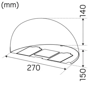 Seinävalaisin ulko Hide-a-lite Arc LED - SEINÄVALAISIN ULKO HIDE A LITE ARC HARMAA