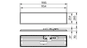 Moduulivalaisin Philips CoreLine Panel - MODUULIVALAISIN CORELINE PANEL 3600LM 840 26W WIA 30X120 OC