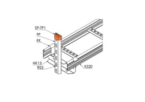 Päätykappale Meka SP - PÄÄTYKAPPALE MEKA SP-TP1