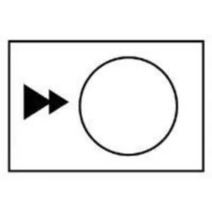Painike-/merkkivalokilpi Schneider Electric Harmony - PAINIKE/MERKKIVA.KILPI HARMONY ZB2BY4909 OIKEALLE HIDAS/NOPEA