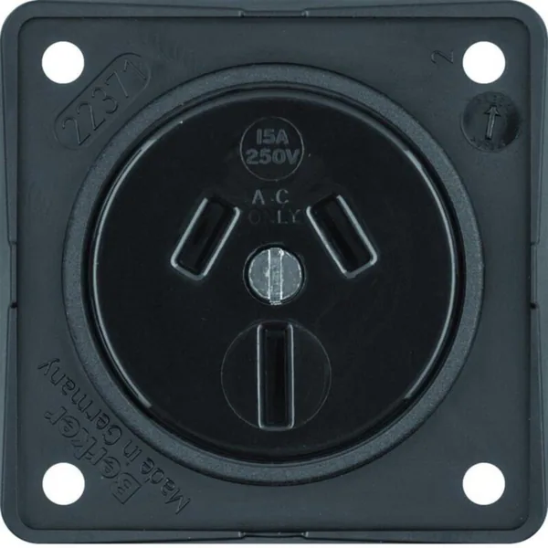 Pistorasia Hager Integro Flow 1AUS/15A/250V UR MUS