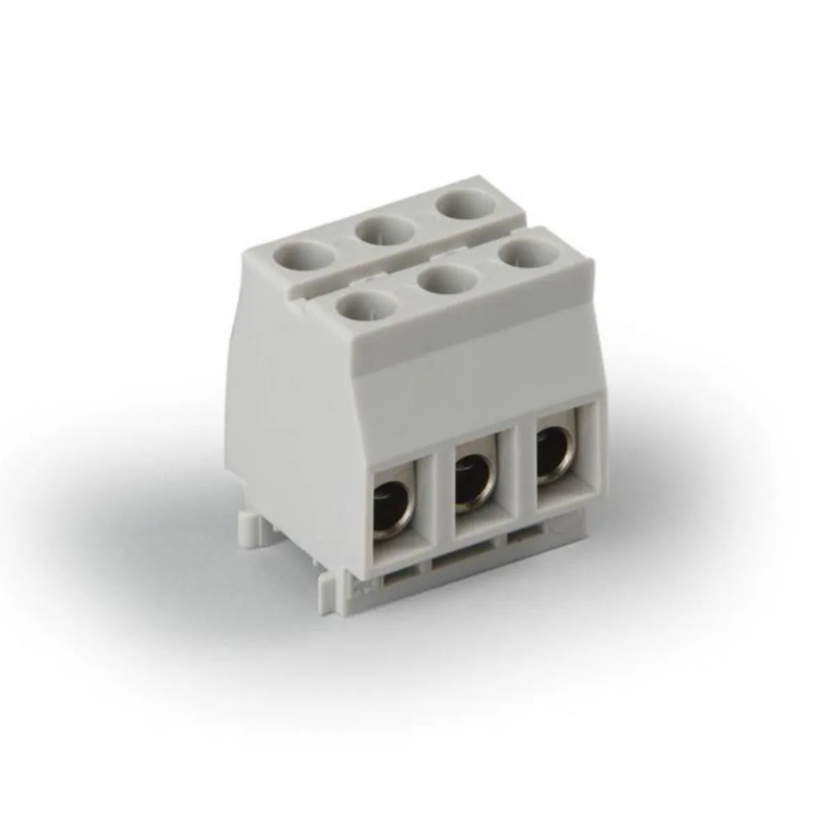 Riviliitin Ensto Clampo Compact, CU 16 MM2, 3-NAPAINEN, 750 V – harmaa