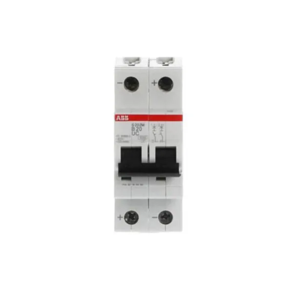 Johdonsuojakatkaisija ABB S200MUC 2-pole B-char. 20A