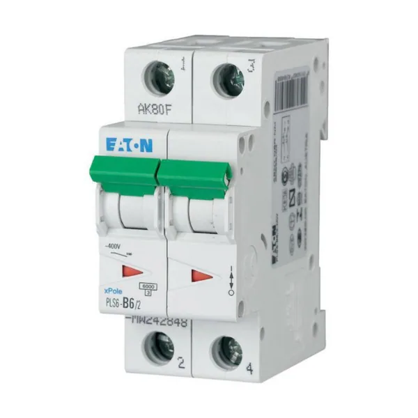 Johdonsuojakatkaisija Eaton Xpole PLS6-C6/2-MW