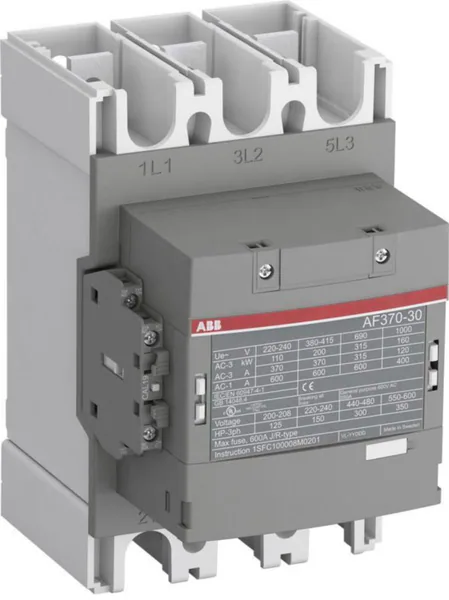 Kontaktori ABB AF370-30-11-34 1S+1A 370A